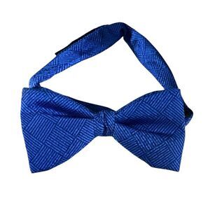 The Tie Rack-London royall blue silk tie nib